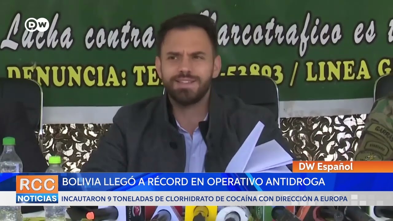 Bolivia intercepta el mayor cargamento de cocaína de su historia