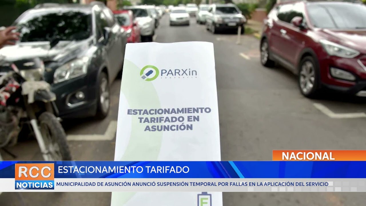 Intendente de Asunción anuncia suspensión del estacionamiento tarifado