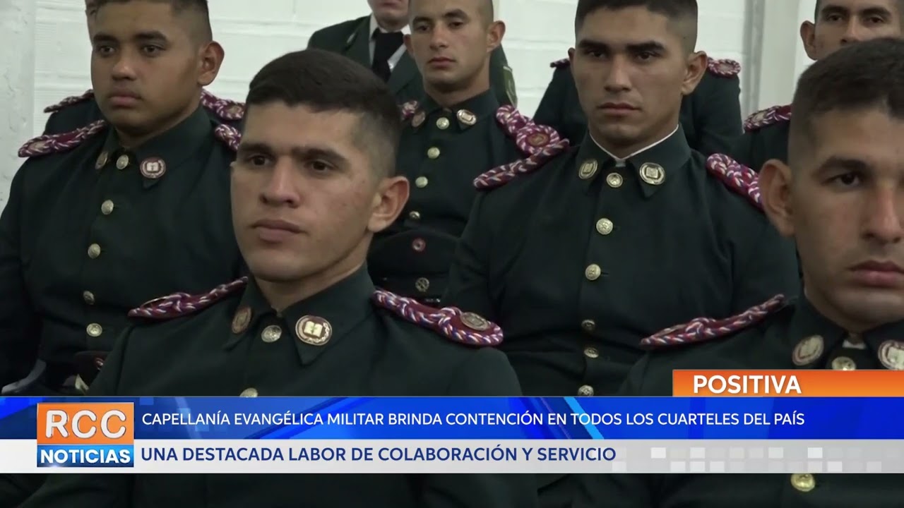 Capellanía Evangélica Militar brinda contención en todos los cuarteles del país