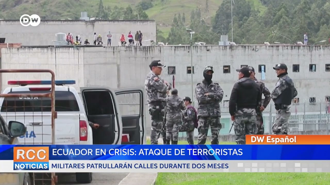 Militares patrullarán las calles de Ecuador durante dos meses