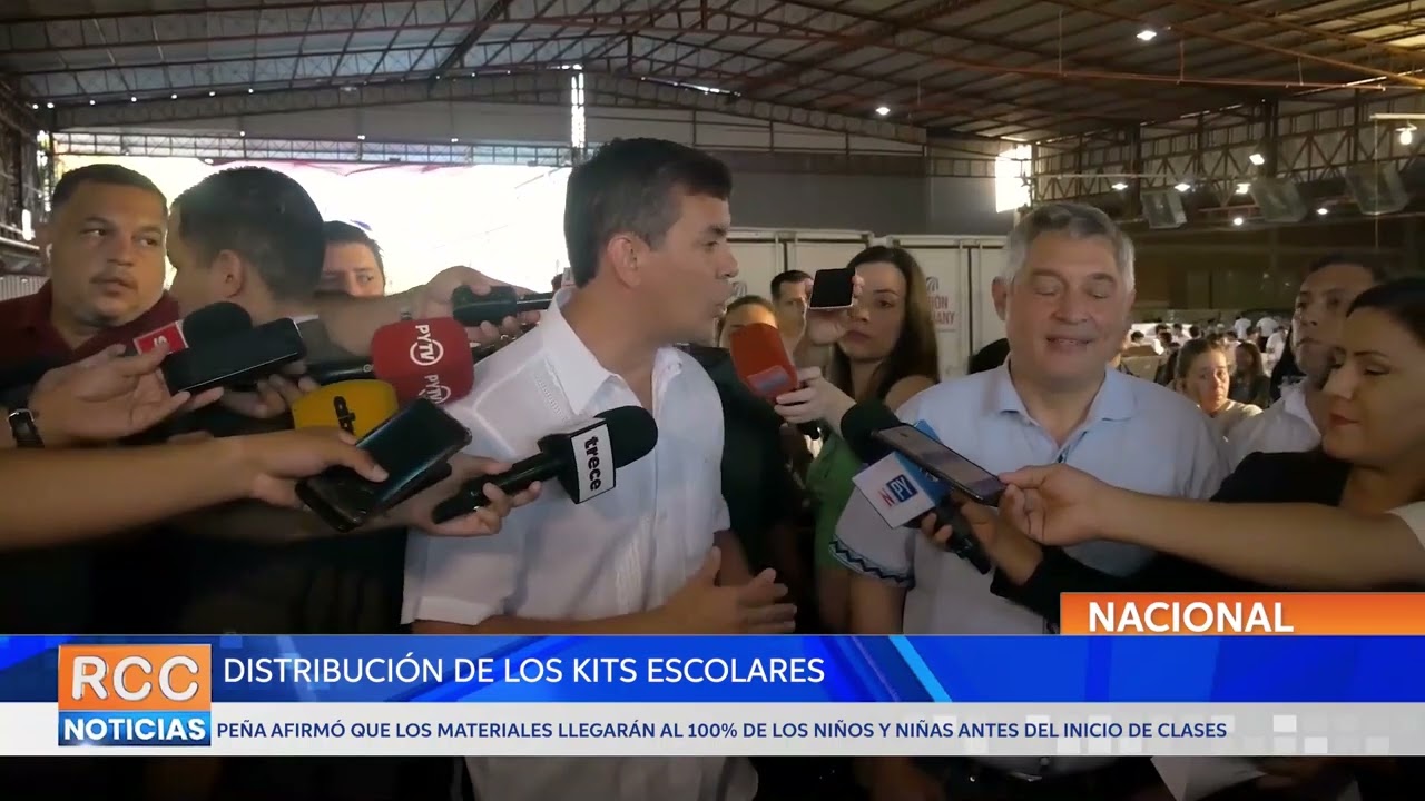 Presidente Peña garantiza la entrega del 100% de kids escolares a niños antes del inicio de clases