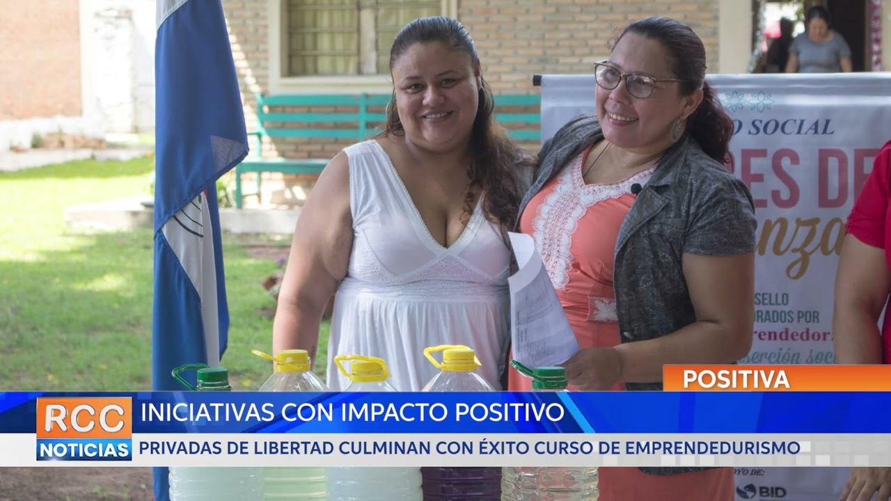 Mujeres privadas de libertad culminan con éxito curso de emprendedurismo