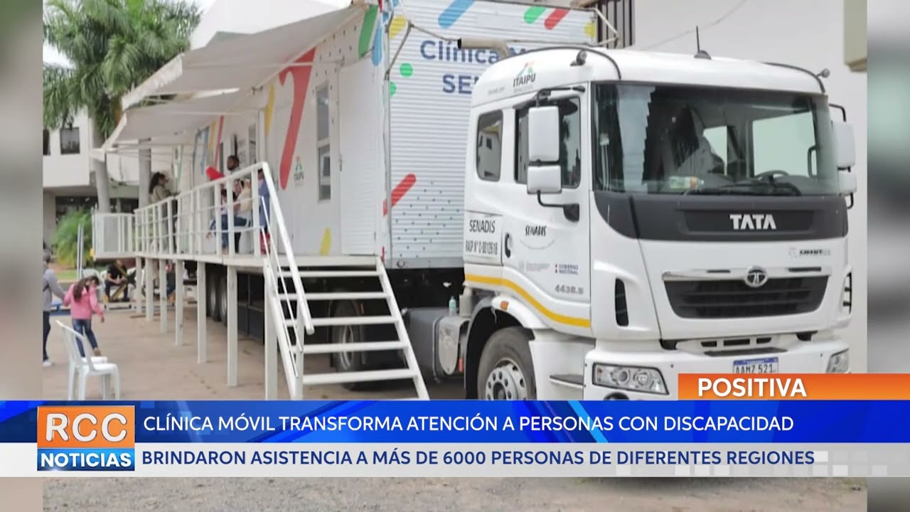 Clínica móvil transforma la atención a personas con discapacidad en todo el país