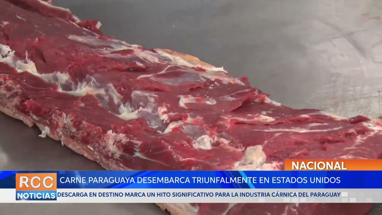 Carne paraguaya desembarca triunfalmente en Estados Unidos