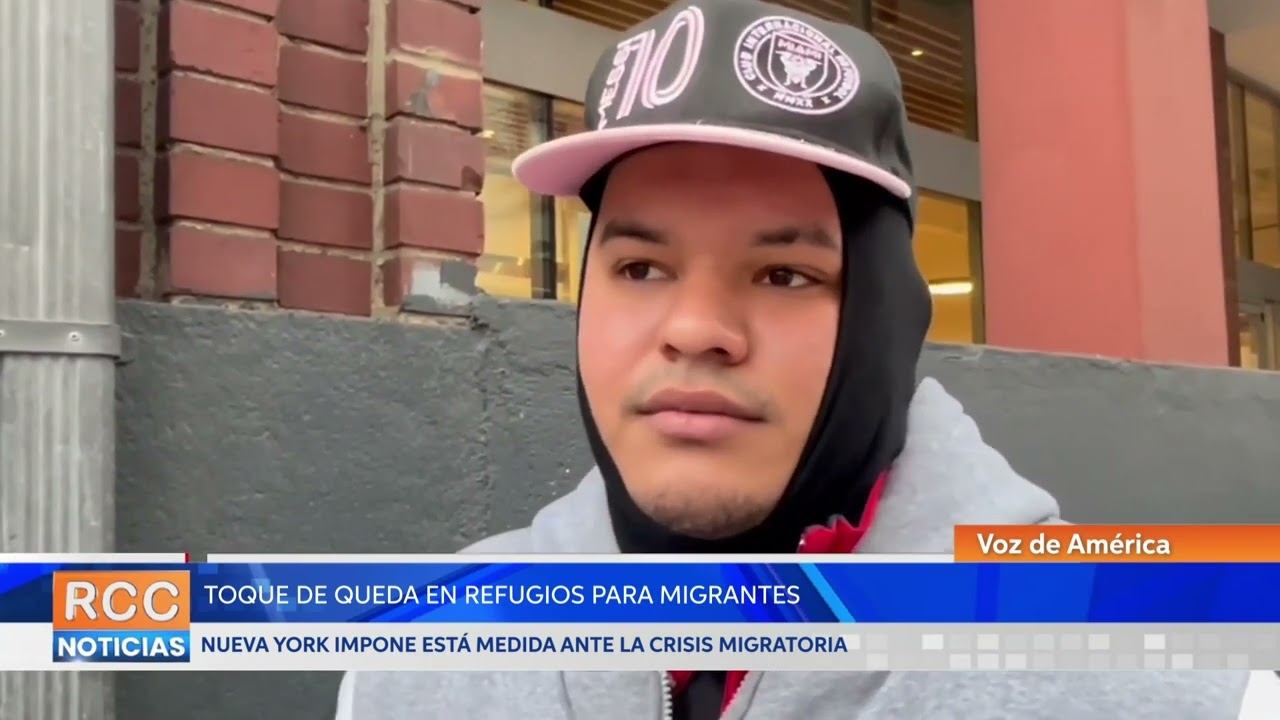 Nueva York impone toque de queda en algunos refugios de migrantes