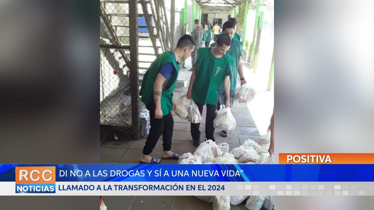 Llamado a la transformación en el 2024 “Di NO a las drogas y Sí a una nueva vida”
