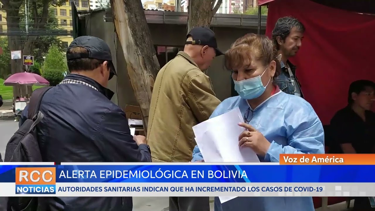 Alerta epidemiológica en Bolivia por el incremento de casos de COVID-19