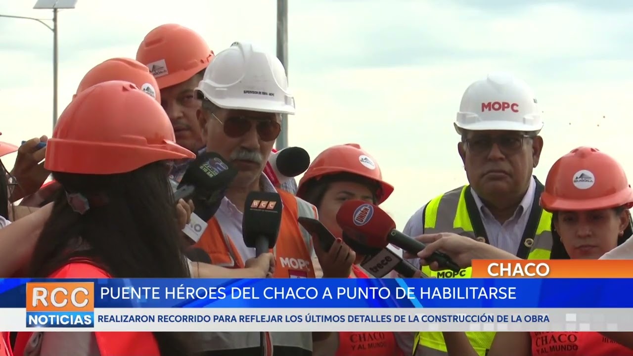 Puente Héroes del Chaco a estrenarse en el mes de marzo