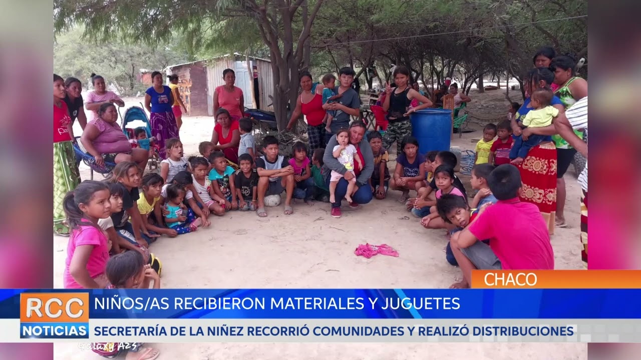 Entregaron materiales didácticos a niños de diversas localidades en Boquerón