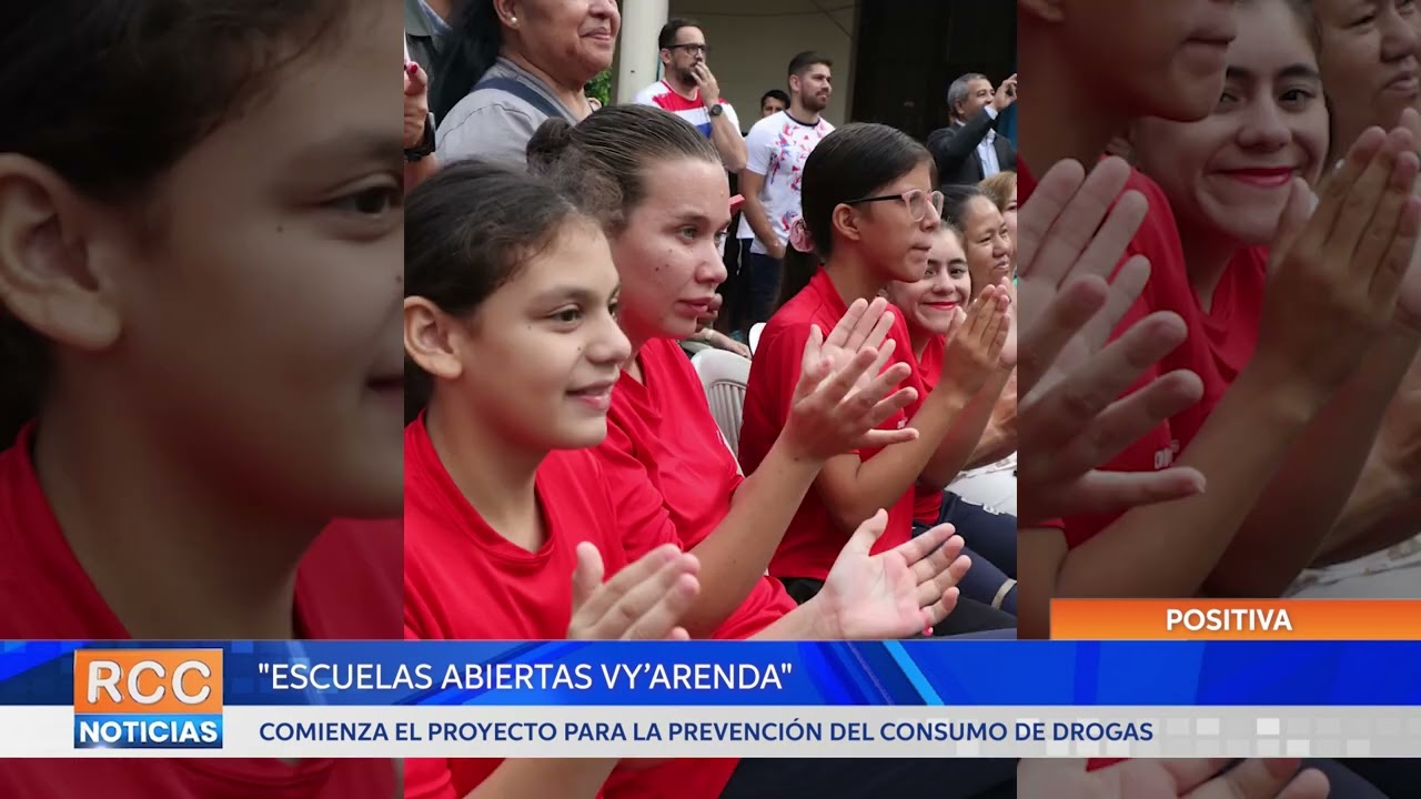Comienza el proyecto «Escuelas Abiertas Vy’arenda» para la prevención del consumo de drogas
