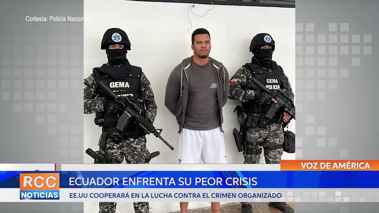 Llega a Ecuador delegación de EEUU para cooperar en la lucha contra el crimen organizado