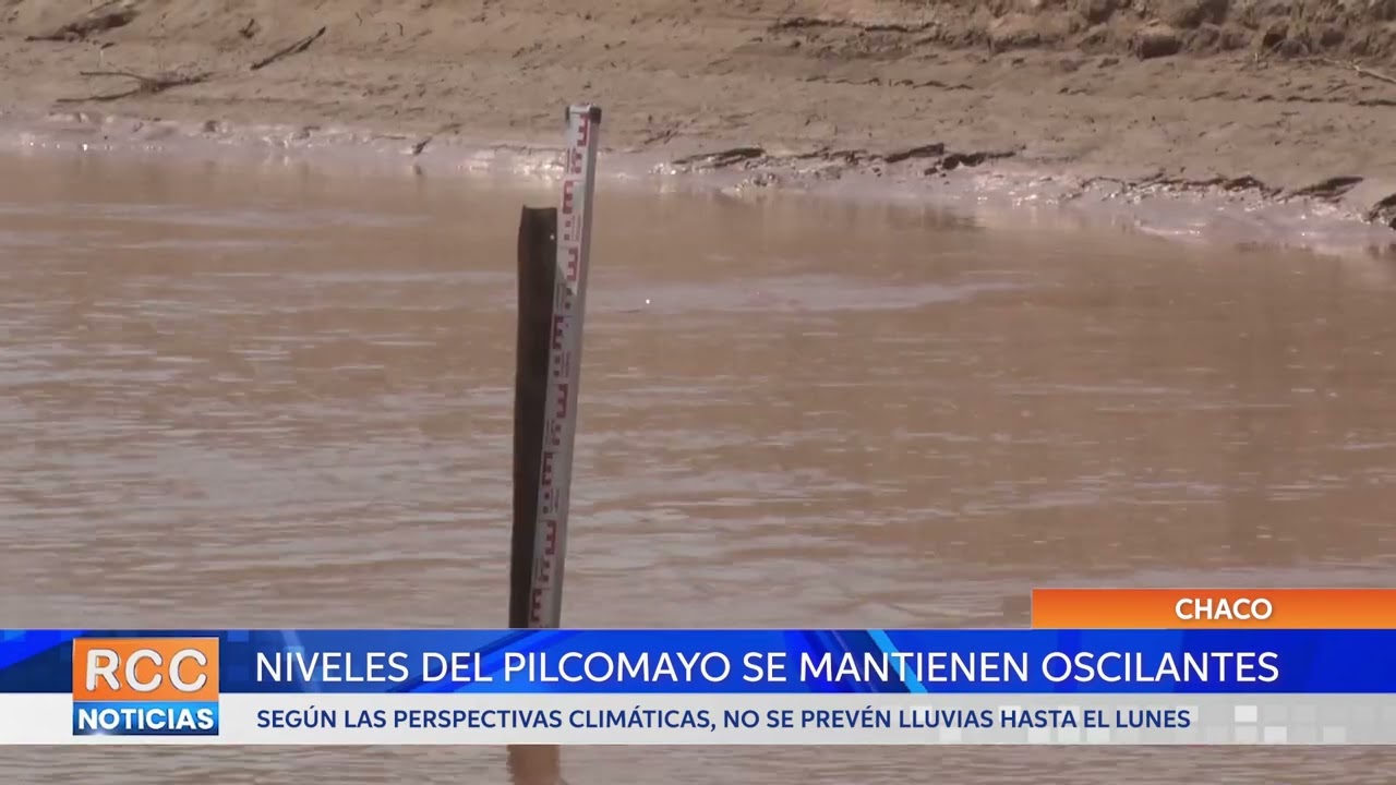 Niveles del Pilcomayo se mantienen oscilantes pero con buen caudal en Pozo Hondo