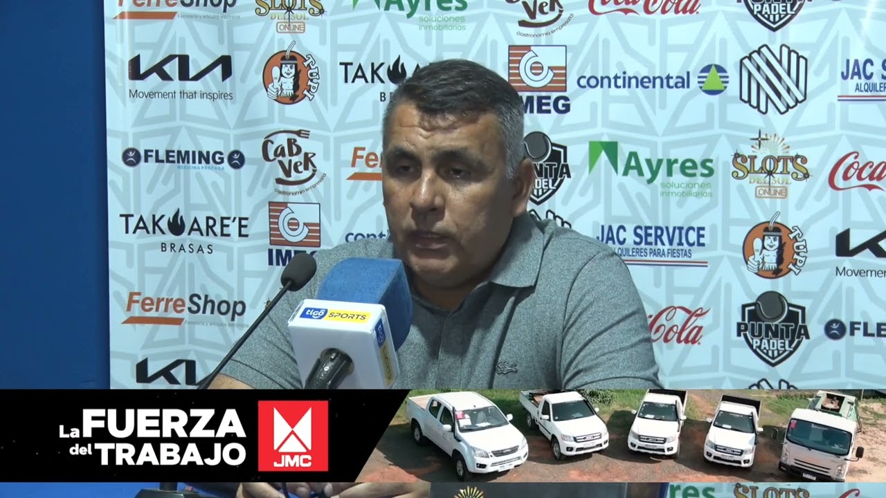 Sportivo Ameliano vs. Cerro Porteño: Conferencia de prensa Sportivo Ameliano