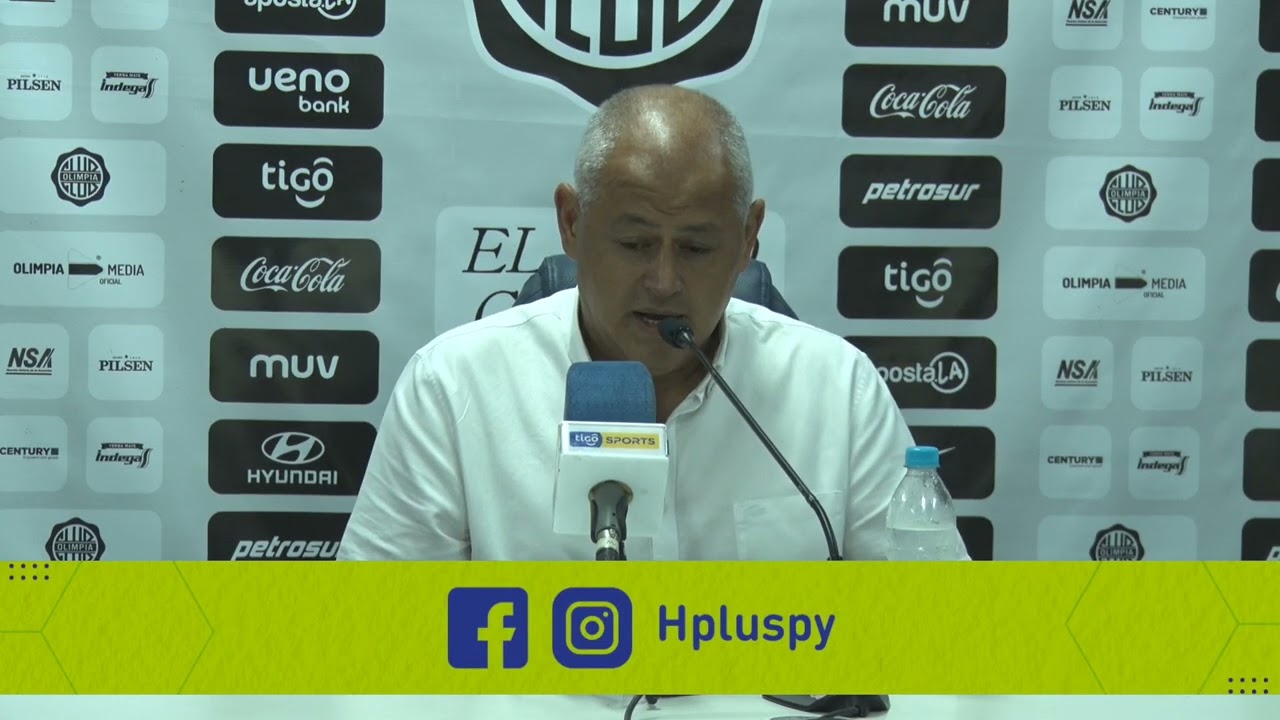 Olimpia vs. Nacional: Conferencia de prensa del Club Olimpia