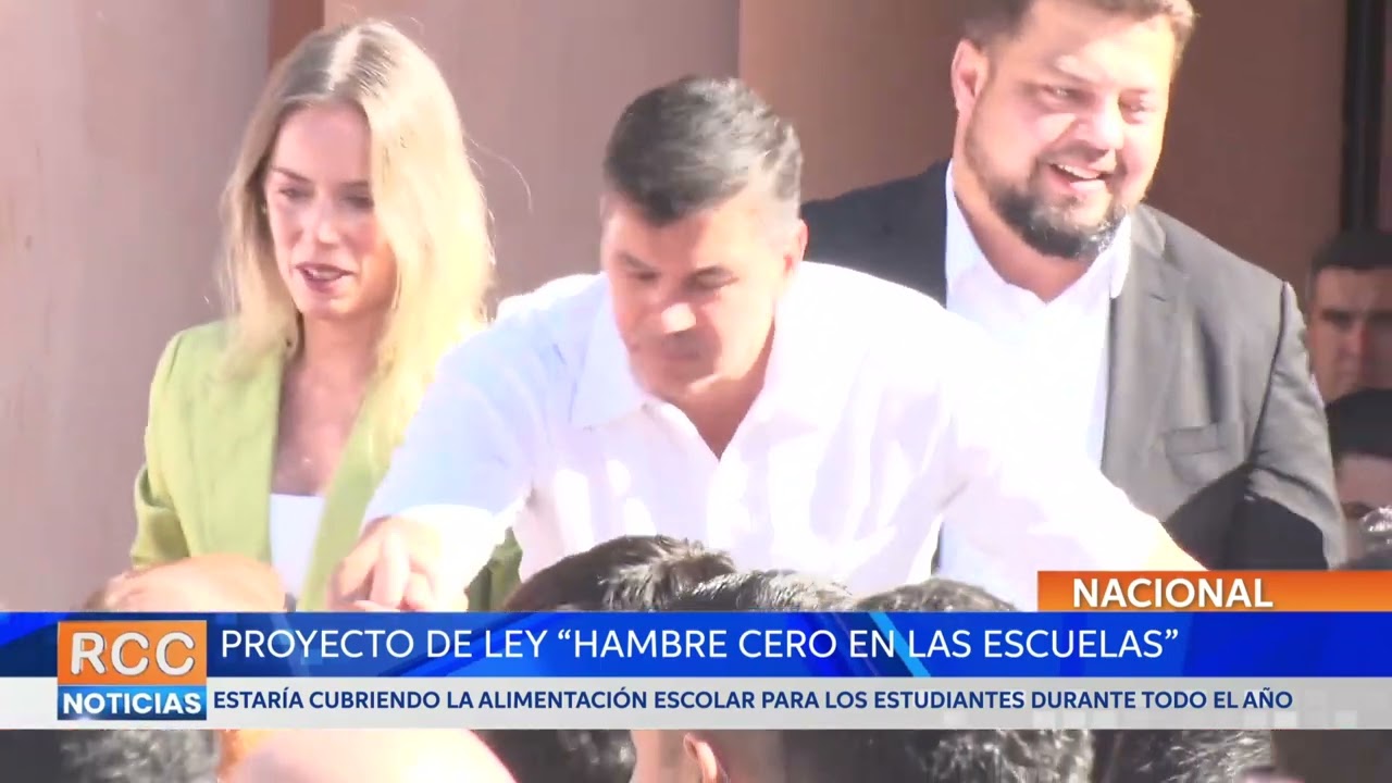Gobierno Nacional presentó el proyecto de ley “Hambre Cero en las Escuelas”