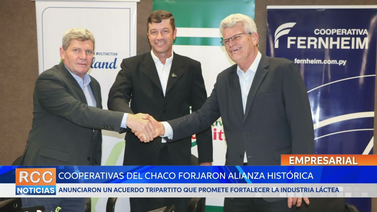 Cooperativas lácteas del Chaco forjan alianza histórica para impulsar la industria láctea regional