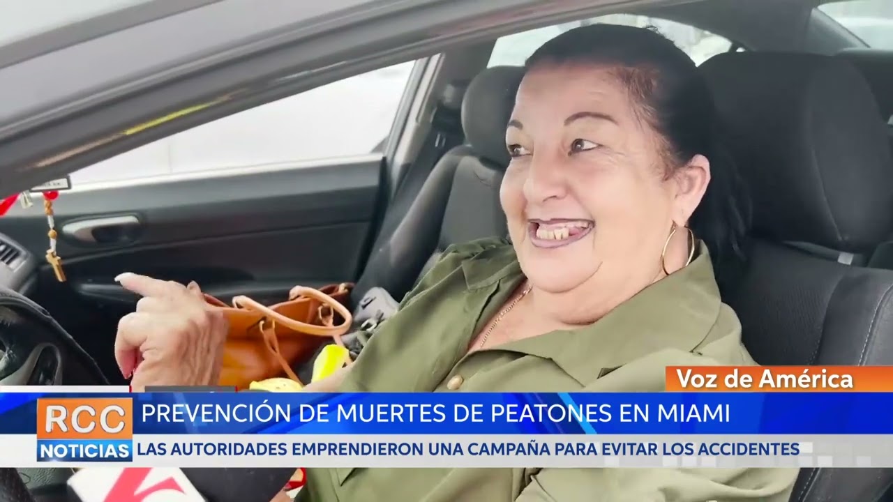 Miami busca prevenir muertes de peatones en accidentes de tránsito