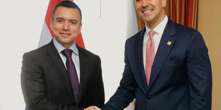 Santiago Peña emitió un mensaje de apoyo de Paraguay a Ecuador en la lucha contra el crimen organizado Santiago Peña emitió un mensaje de apoyo de Paraguay a Ecuador en la lucha contra el crimen organizado