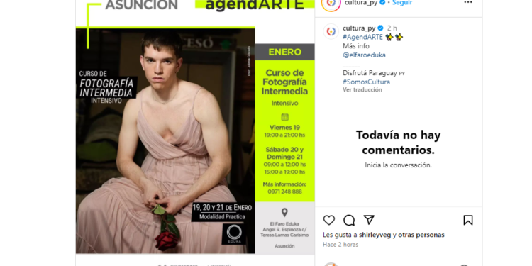Lamentable promoción de la agenda LGBTQ+ en la Secretaría Nacional de Cultura