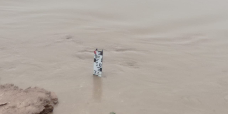 Niveles del río Pilcomayo están en bajante tras alcanzar los 5,74 metros en Pozo Hondo
