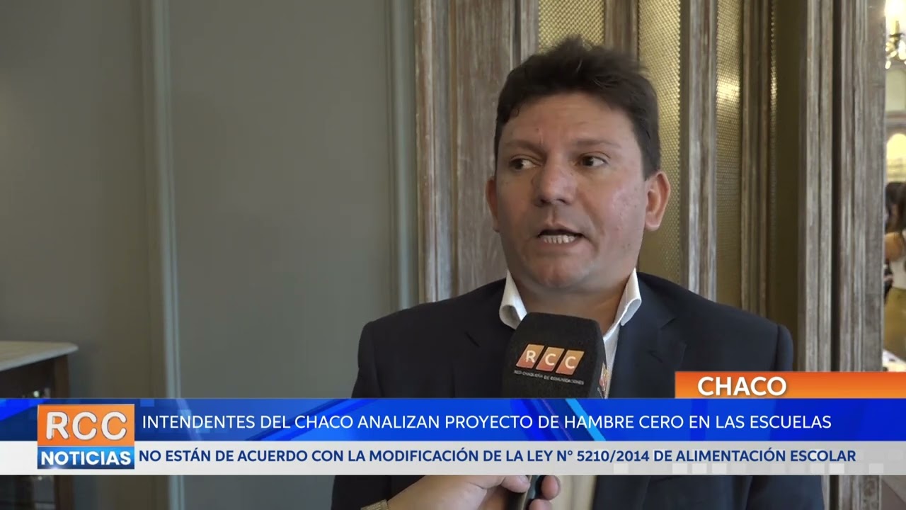 Intendentes del Chaco Paraguayo analizan el Proyecto de Ley “Hambre Cero en las Escuelas”