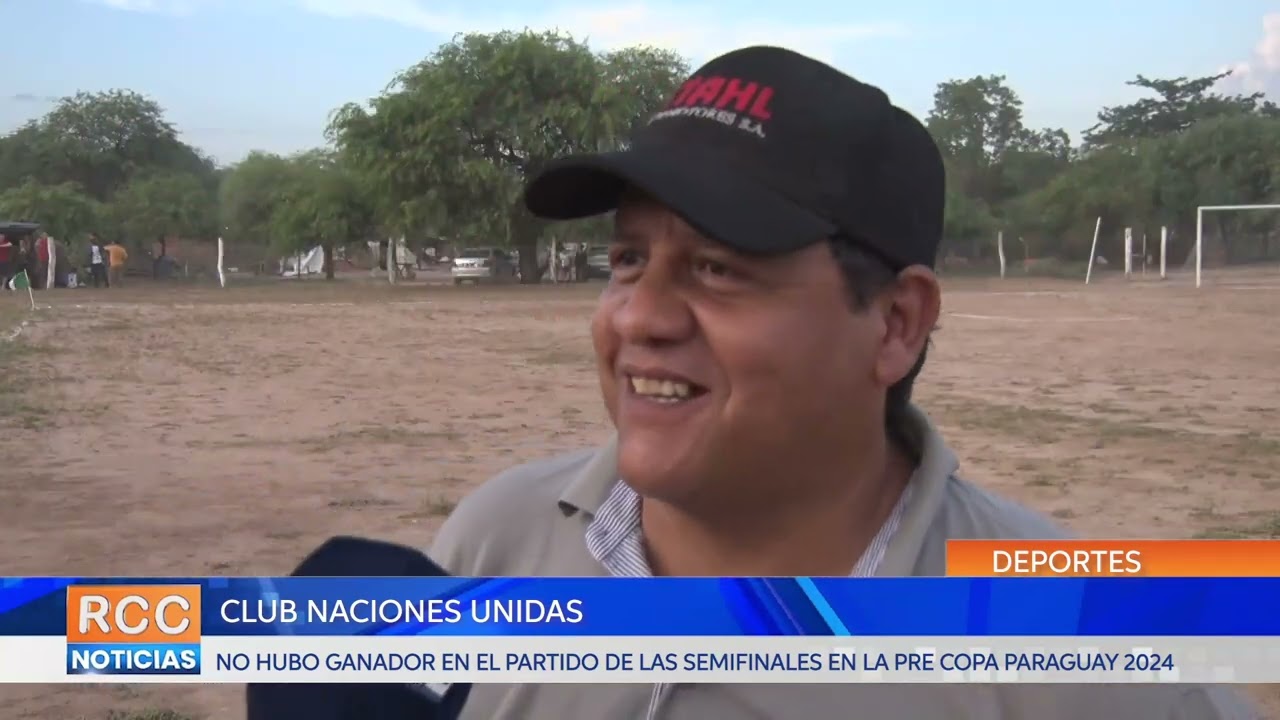 Club Unión Loma Plata vs. Club Naciones Unidas – Palabras de Christian Recalde, DT Naciones Unidas