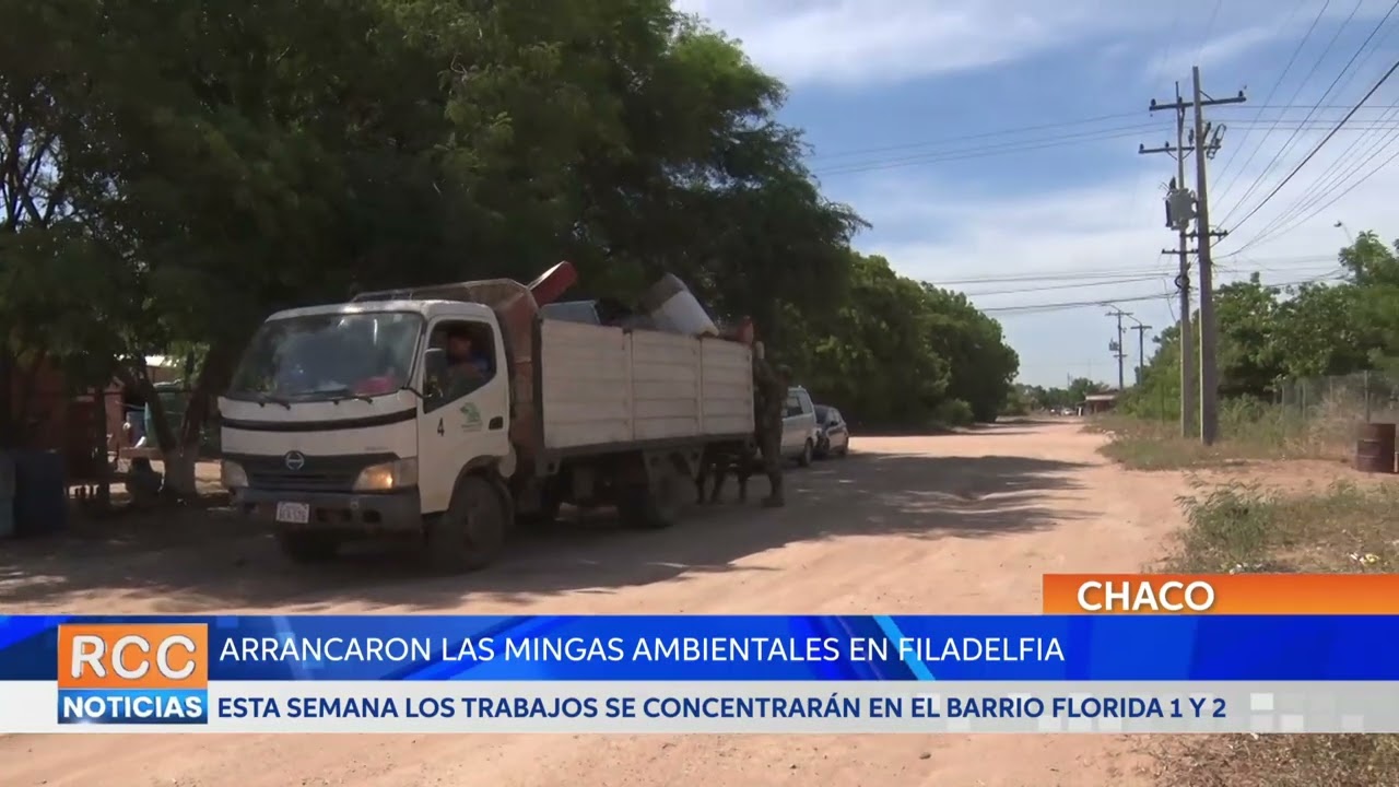 Arrancó minga ambiental de lucha contra el Dengue en Filadelfia