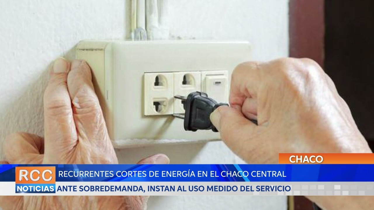 Ante recurrentes cortes de energía en el Chaco Central instan al uso medido de energía eléctrica