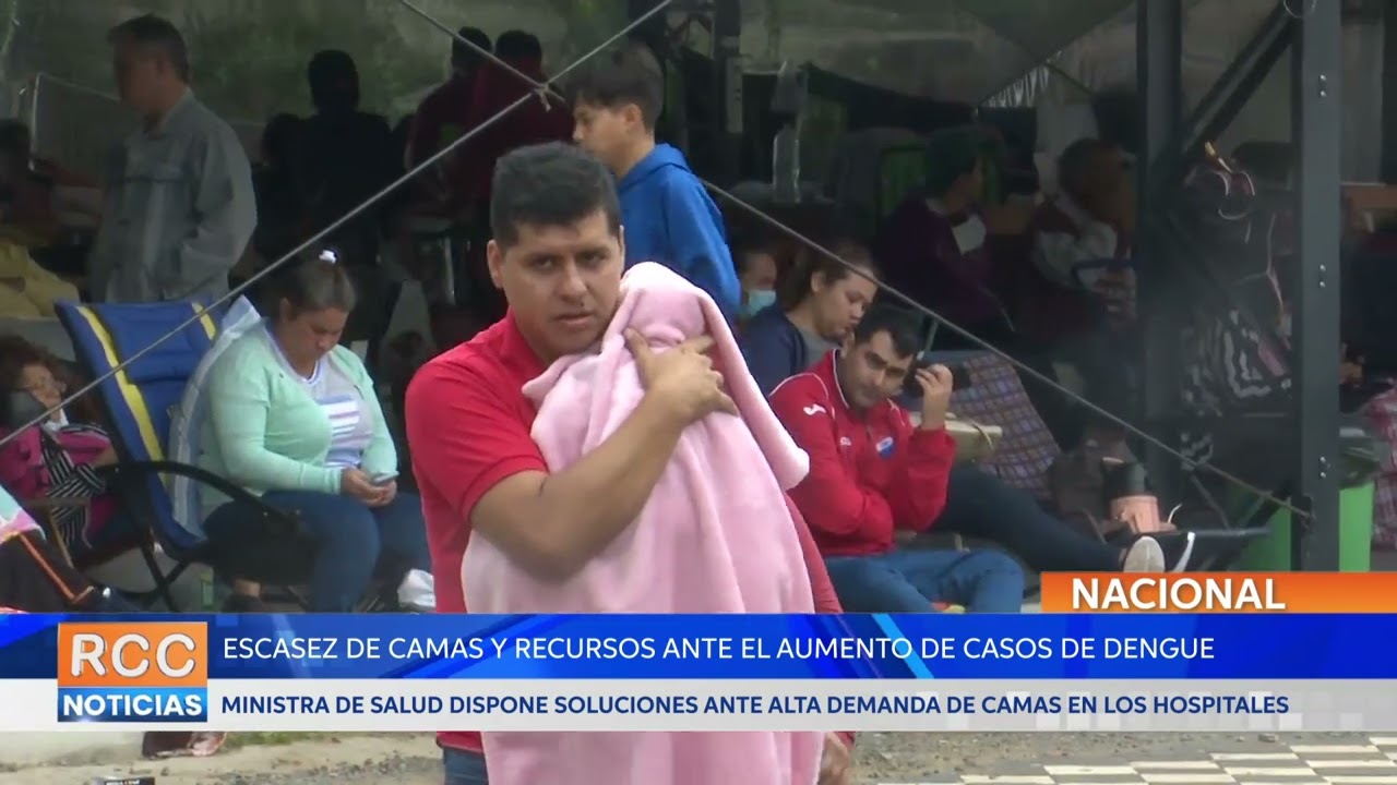 Escasez de camas y recursos ante el aumento de casos de dengue