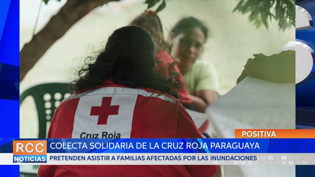 Colecta solidaria para familias afectadas continua bajo iniciativa de la Cruz Roja Paraguaya