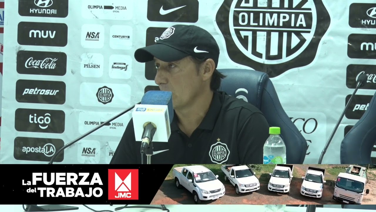 Olimpia vs. General Caballero JLM: Palabras del DT interino Aureliano Torres