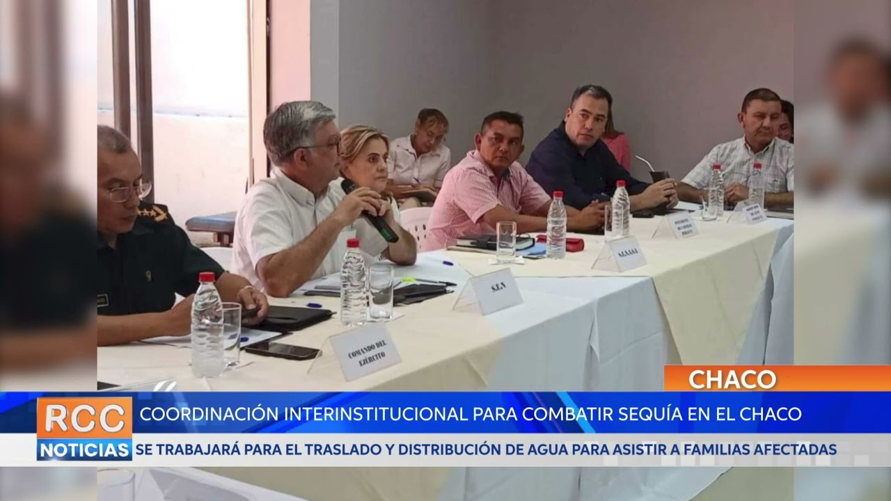 Conformaron coordinación interinstitucional para combatir la sequía en la región occidental