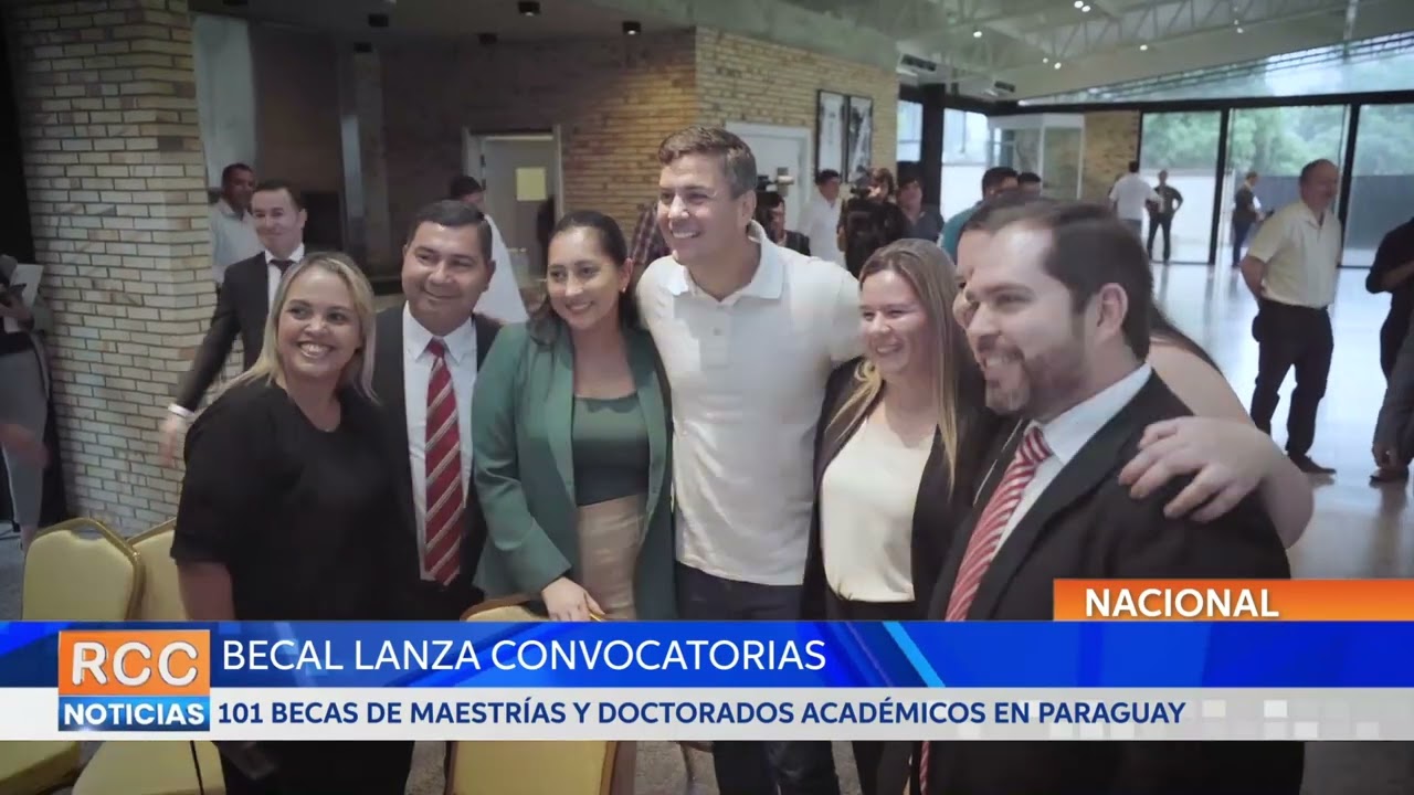 BECAL lanza convocatorias a 101 becas para hacer Maestrías y Doctorados en Paraguay