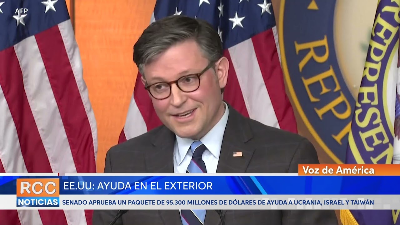 Senado aprueba ayuda a Ucrania, Israel y Taiwán