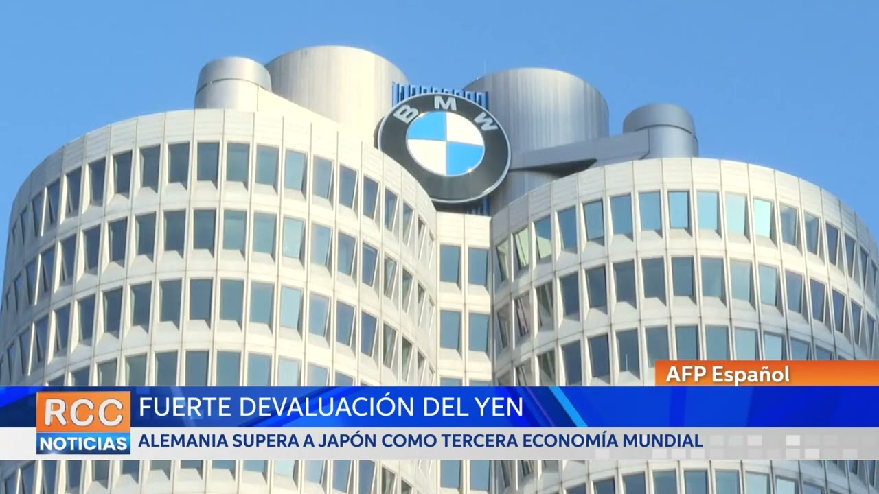 Alemania supera a Japón como tercera economía mundial