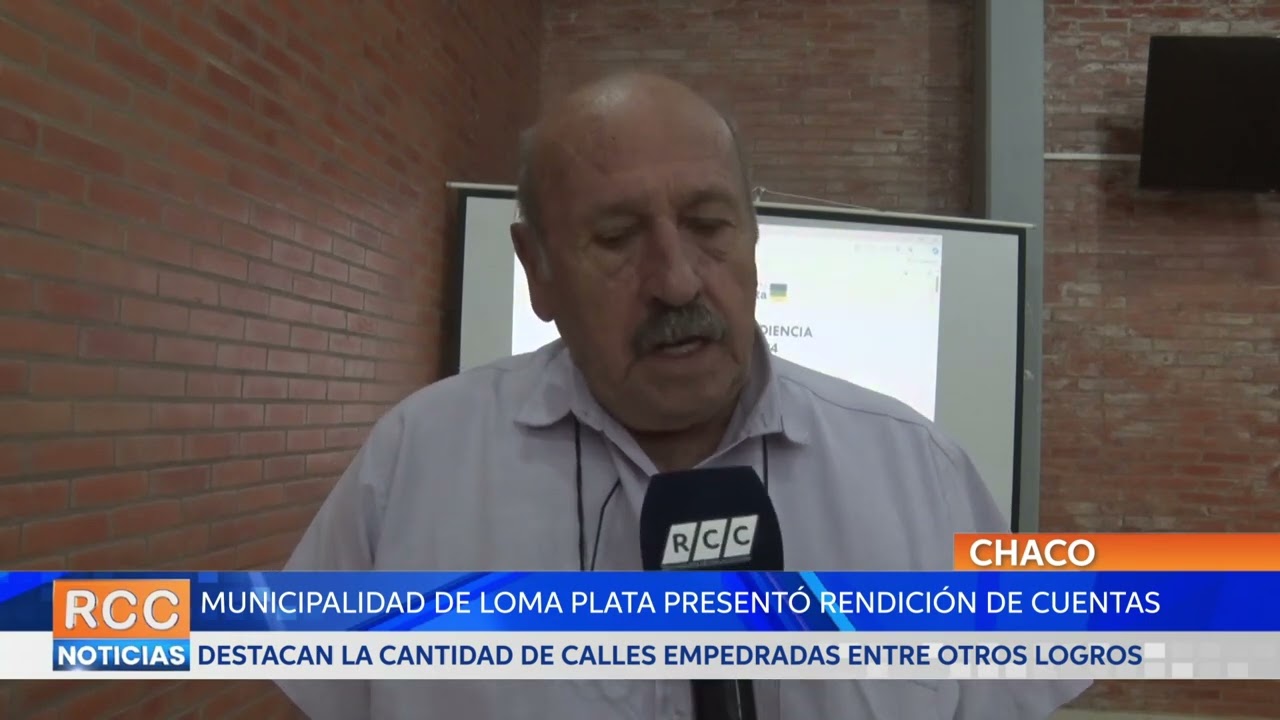 Municipalidad de Loma Plata presentó su informe de gestión correspondiente al año 2023
