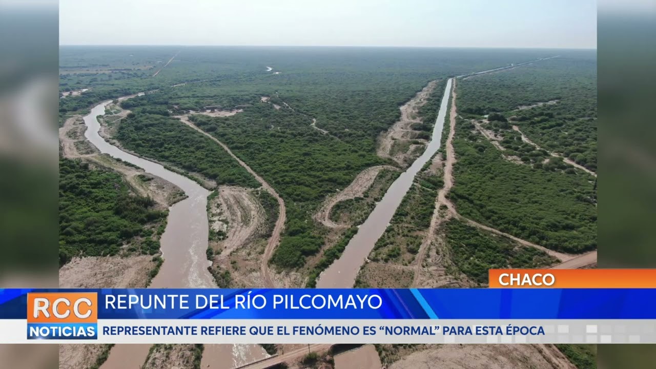 Director de la cuenca del río Pilcomayo atribuye crecimiento del caudal como normal para esta época