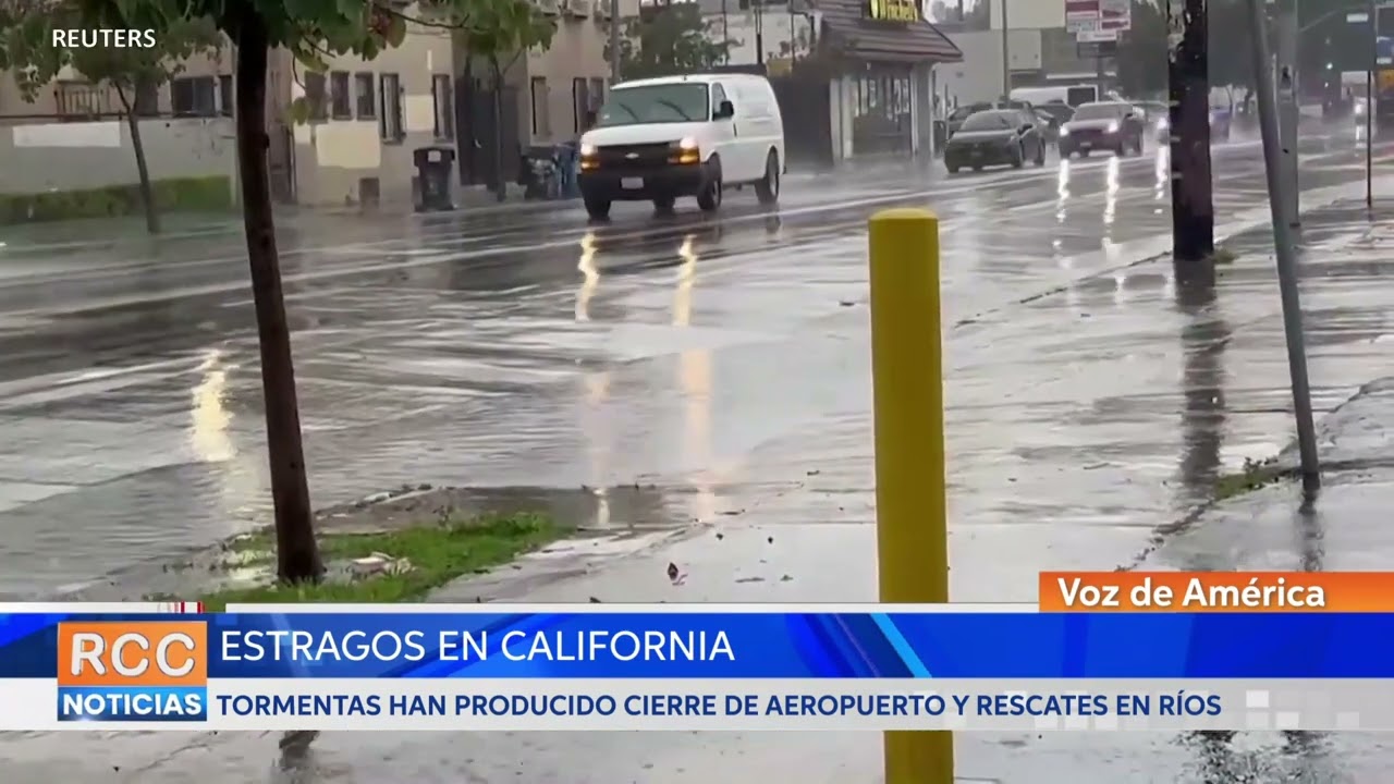 Una nueva tormenta invernal provoca estragos en California