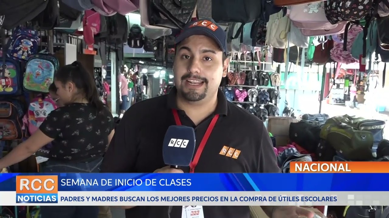 A dos días del inicio de clases padres y madres buscan el mejor precio para los útiles escolares