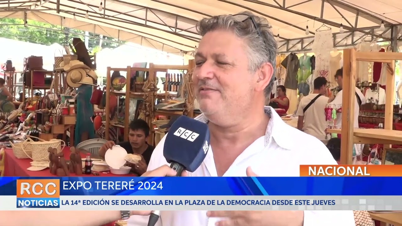 La Plaza de la Democracia alberga desde este jueves la 14ª edición de la Expo Tereré