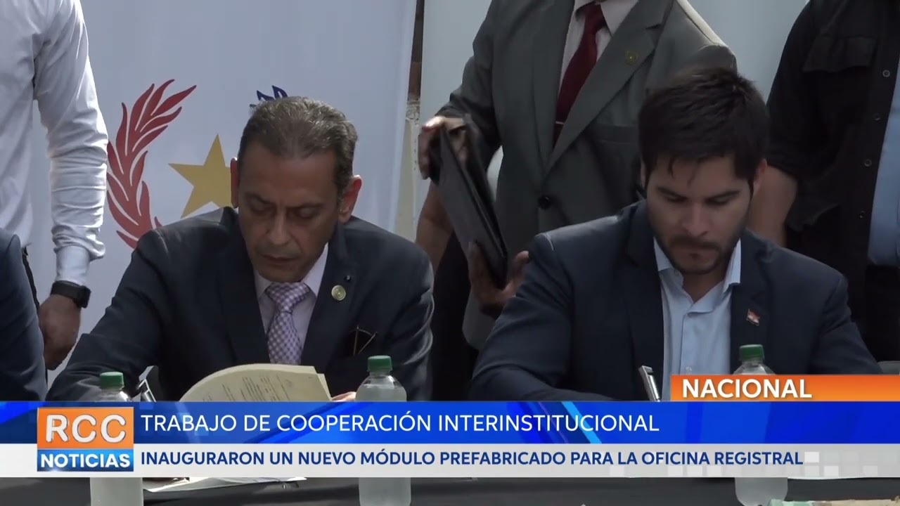 Inauguraron nuevo módulo para la oficina del Registro de las Personas en el Hospital de Lambaré