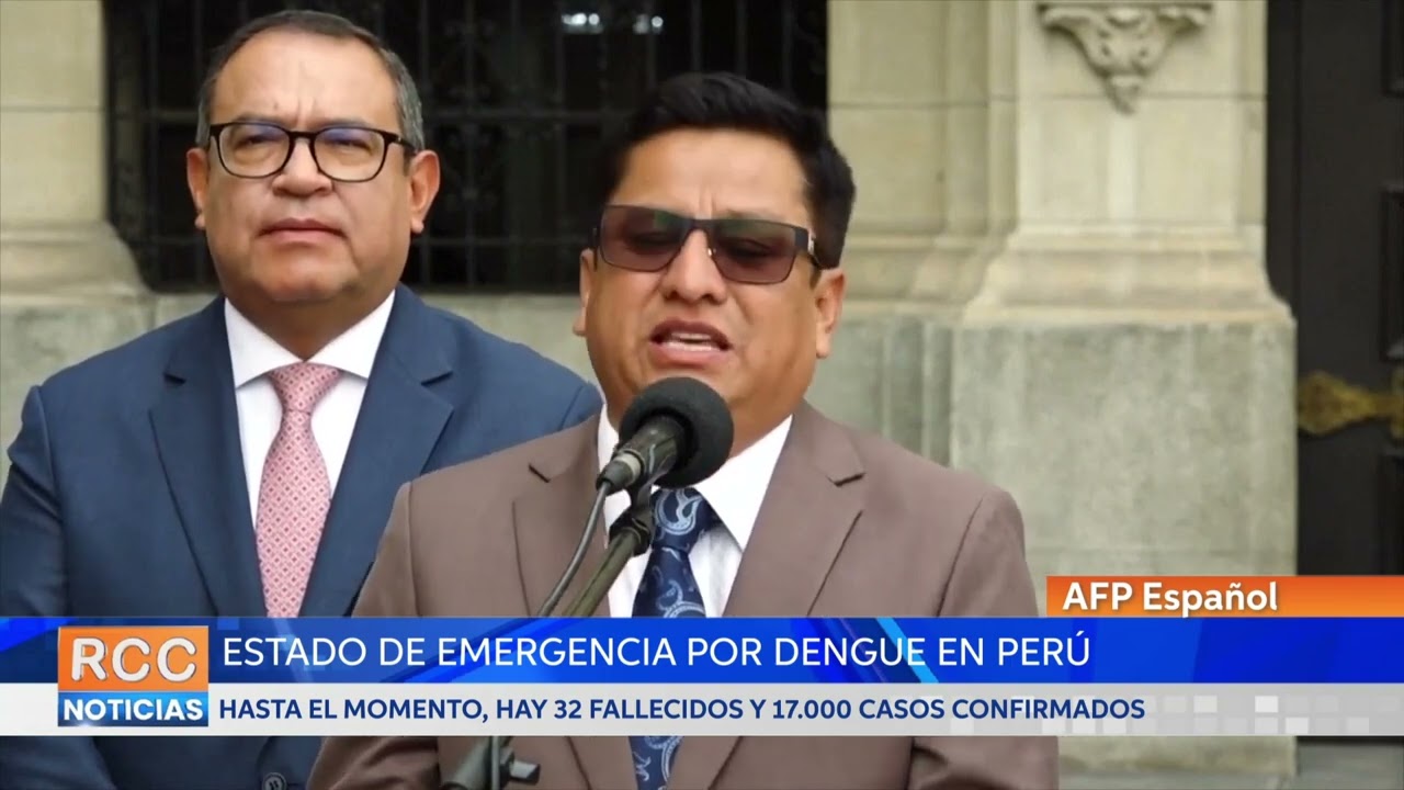 Perú declara estado de emergencia sanitaria por brote de dengue