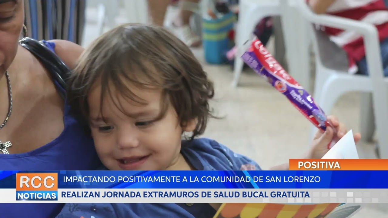 Realizan jornada extramuros de salud bucal gratuita en San Lorenzo