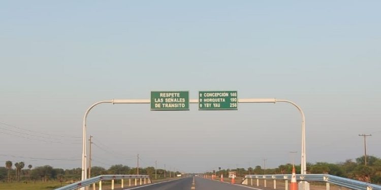 MOPC prevé retomar este mes obras en el tramo 3 de la ruta Pozo Colorado – Concepción