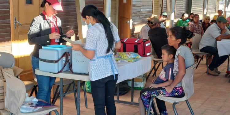 Más de 100 personas asistidas en Pozo Hondo, Mistolar y Cañada de los Monos en jornadas de trabajo