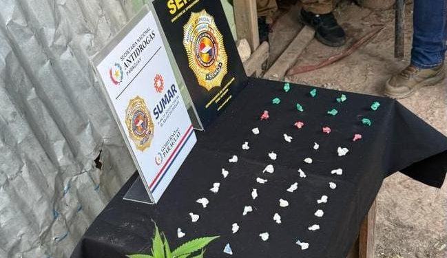 SENAD desactivó foco de venta de drogas en Villa Hayes