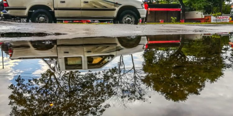 Viernes de mucho calor y chaparrones