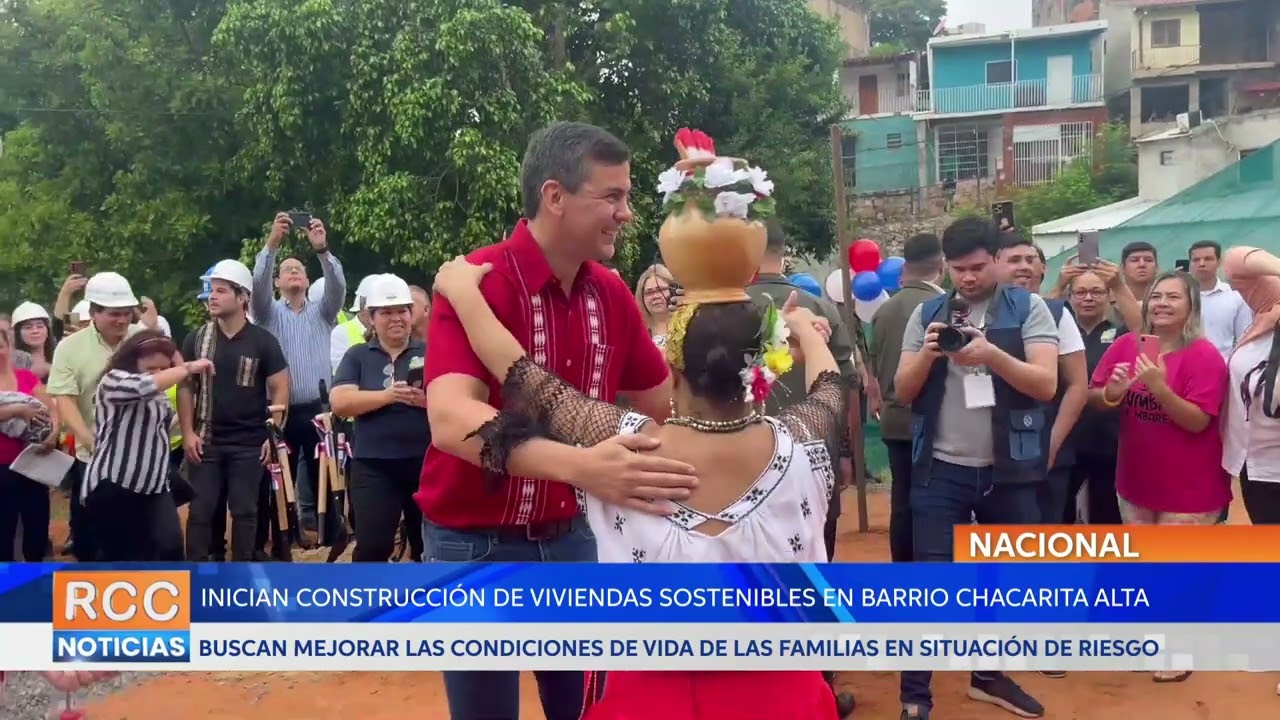Inician construcción de viviendas sostenibles en barrio chacarita alta