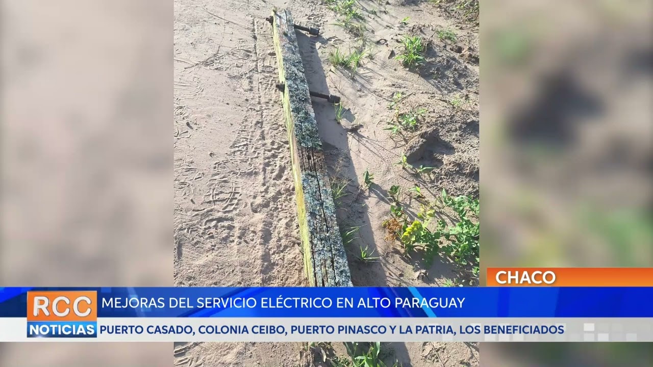 ANDE procedió a mejoras del servicio eléctrico en Alto Paraguay