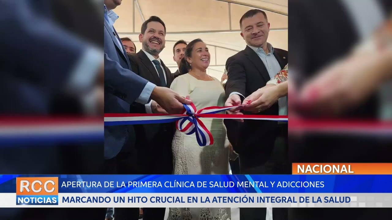 Apertura de la primera clínica de salud mental y adicciones en el departamento Central